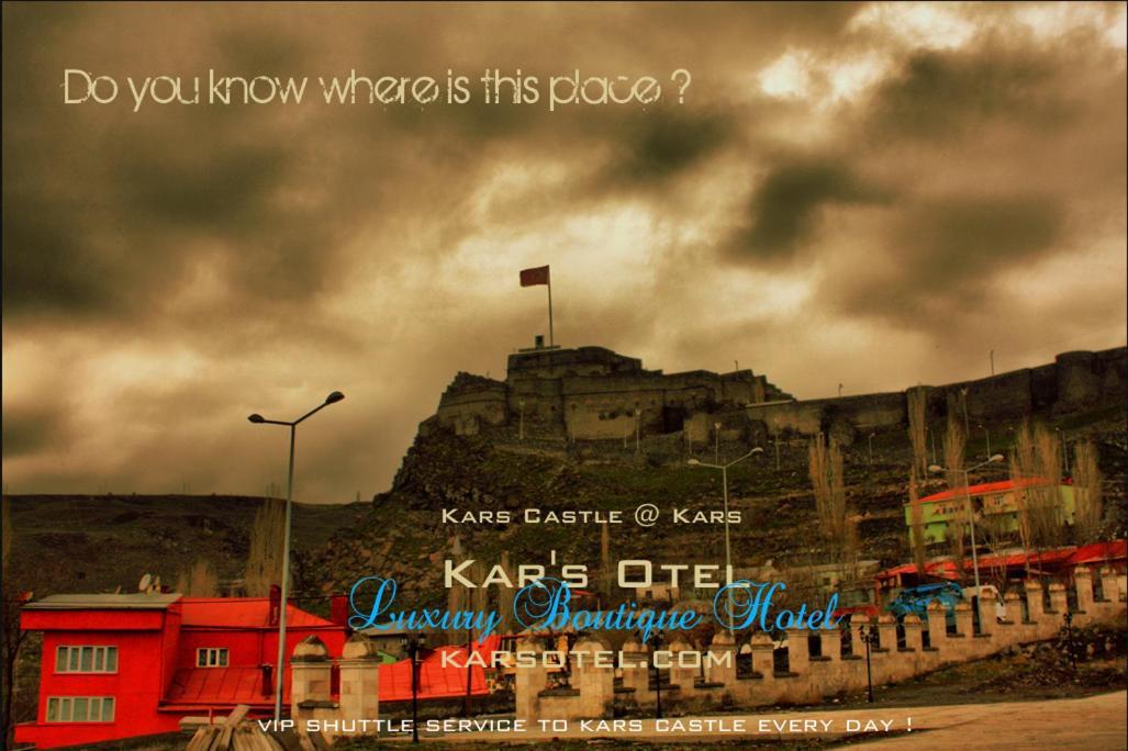 Kar's Hotel Kars Exteriör bild